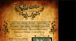 Desktop Screenshot of christineuniqueapparel.com